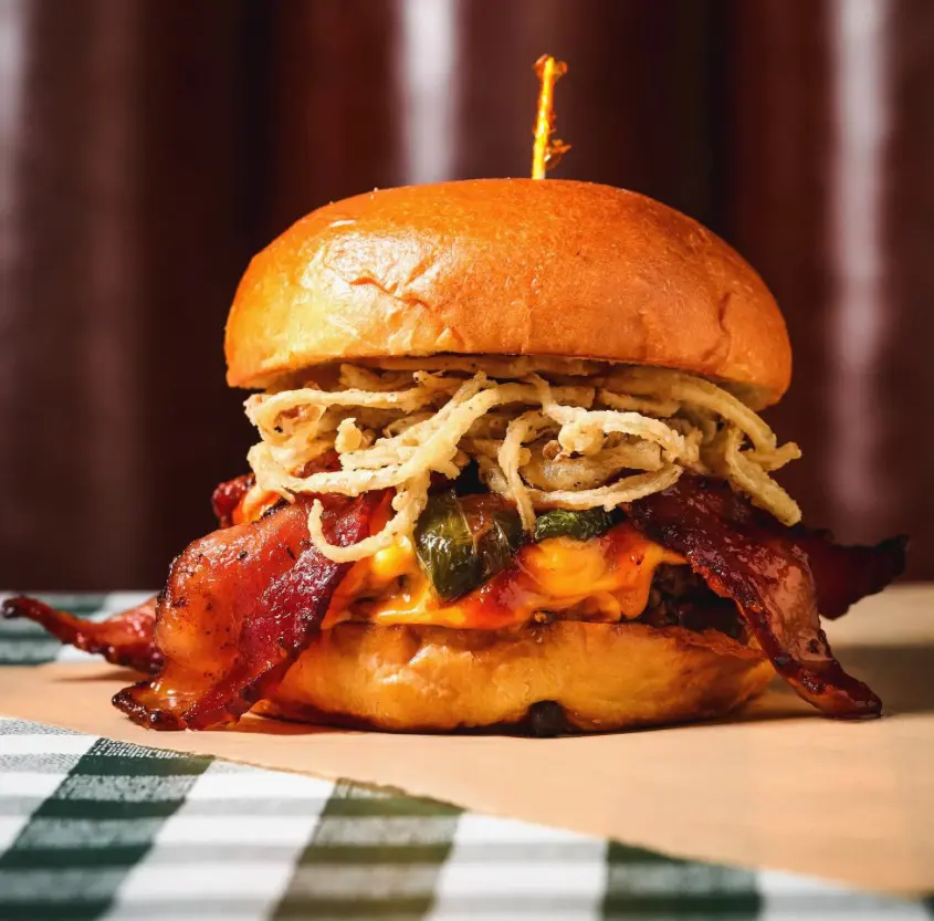 The Bodacious burger is a stand-out at Rodeo Goat. (Courtesy)
